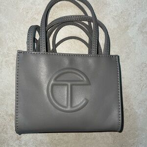 Telfar Mini Bag in Sleek Gray